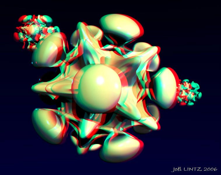 anaglyphe relief 3d blender