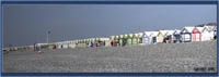 cabines de cayeux sur mer - photographie