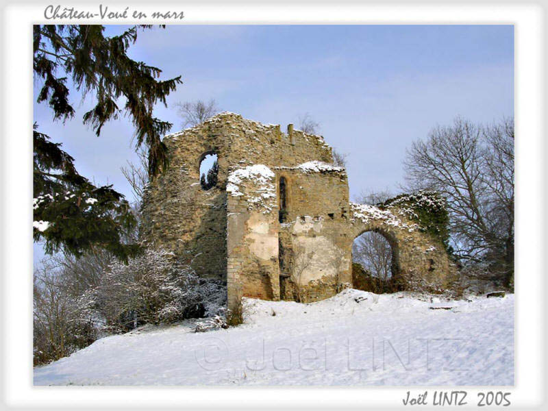 Ch&acirc;teau-Vou&eacute; en Mars - photographie - lorraine - saulnois