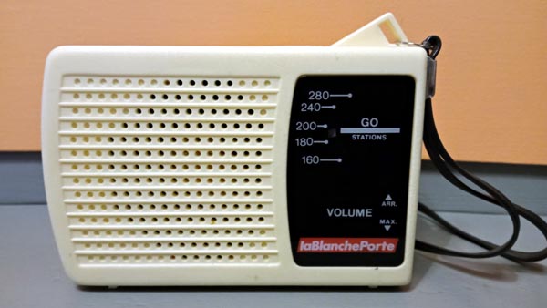 radio transistor La Blanche Porte